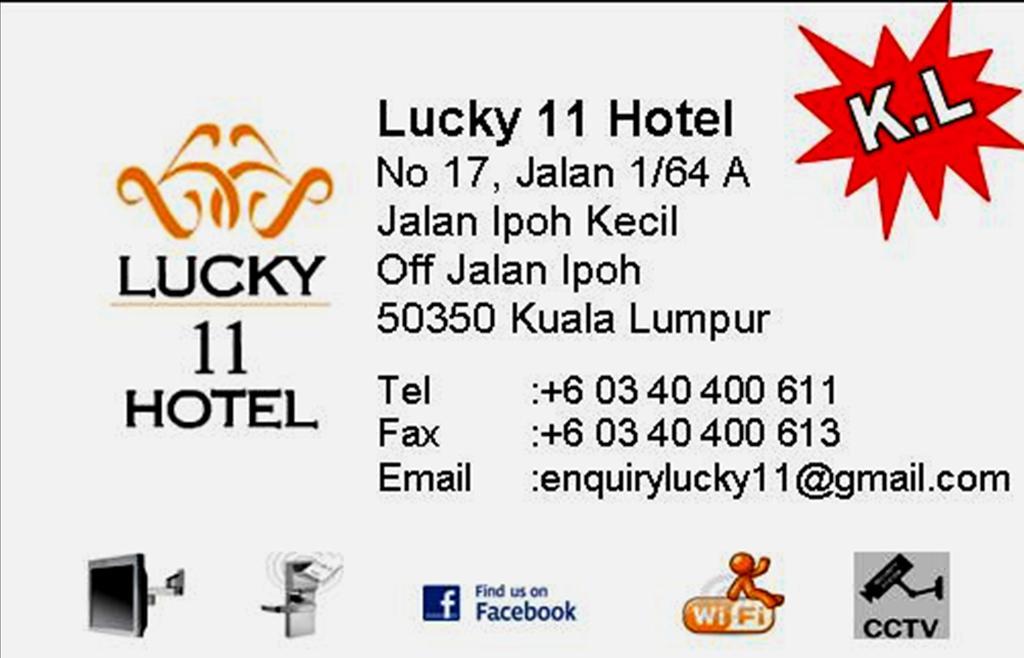 Lucky 11 Hotel Kuala Lumpur Extérieur photo